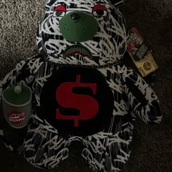 Sprayground “Golden Age Money Bear” – Limited Edition Teddy Bear Backpack