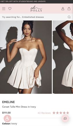 Ohpolly Grad Dress SIZE 4 (S/M)