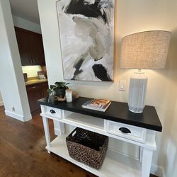 REAL WOOD Console Table