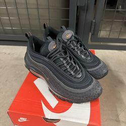Nike Air Max 97 (GS) - “Black/Safety Orange”