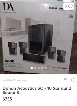 Home theater surround system