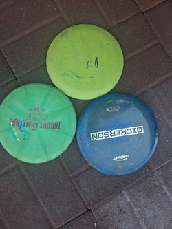 3 disc Golf discs