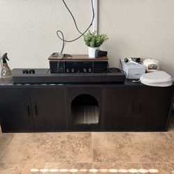 Enclosed Cat Litter Box Furniture