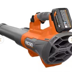 BRAND NEW . 18V Brushless 130 MPH 510 CFM Cordless Battery Leaf Blower with 6.0 Ah MAX Output Battery and Charger