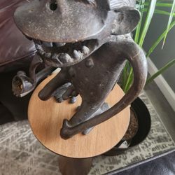 Bronze Monkey Art Sculpture 