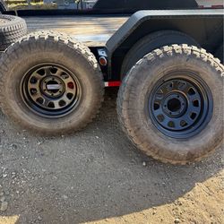 Rims and tires
