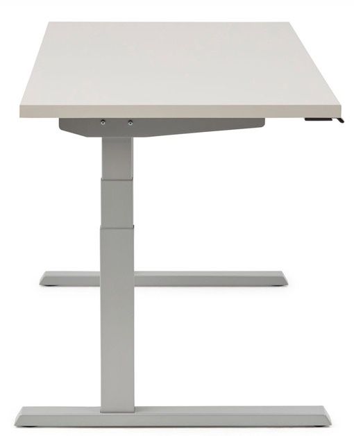 Haworth stand up desk (white)