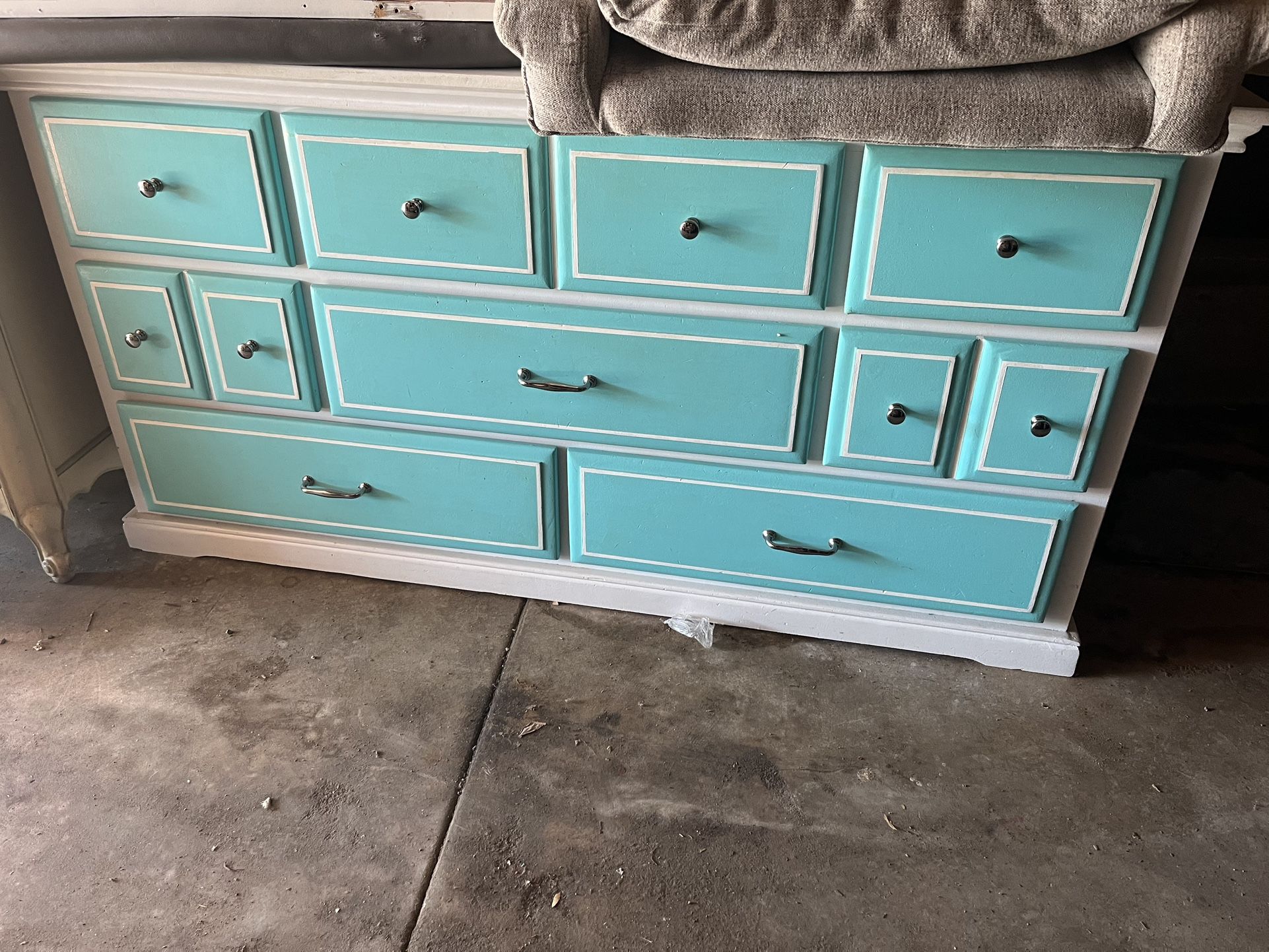 Solid Wood Dresser With Fun Decals