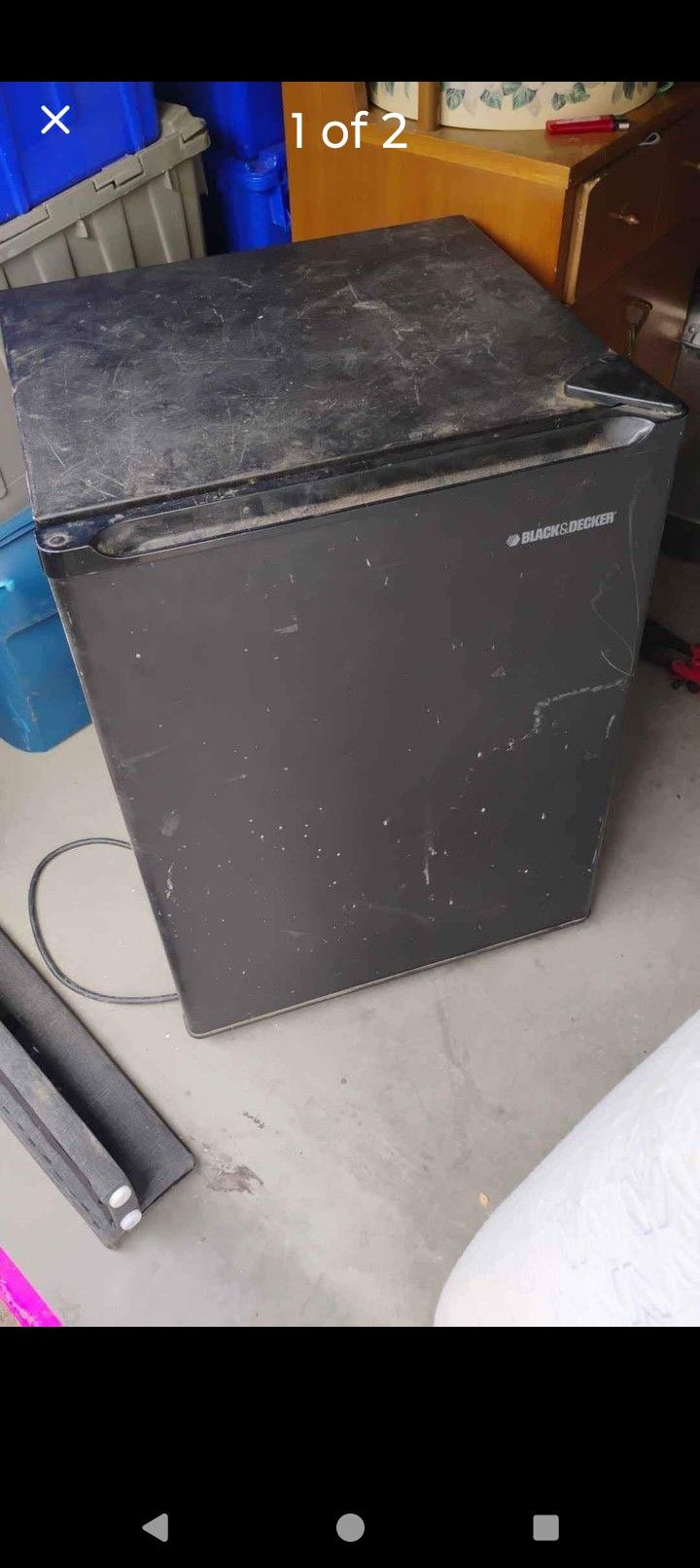 Pre-owned Black & Decker My Ini Fridge