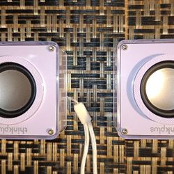 Lenovo Thinkplus TS50 True TWS Wireless Upgrade (Set Of 2) Compact Cube-Shaped Outdoor High Power Sound Box In Excellent Condition Very Rare!