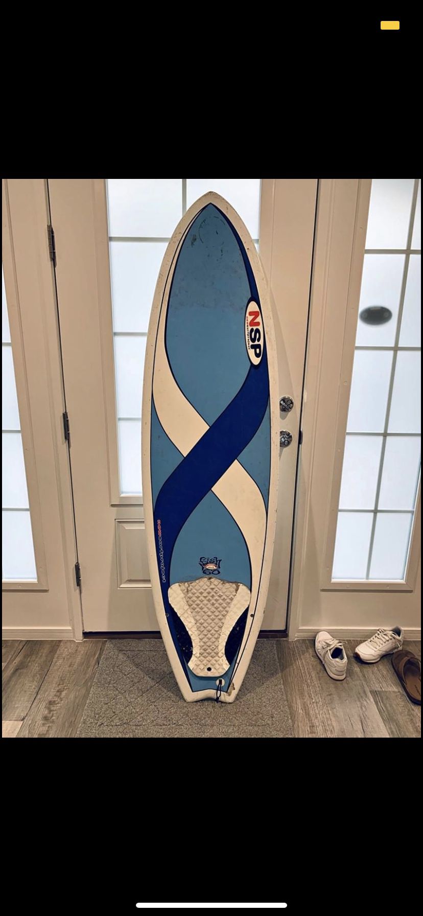 NSP surfboard 6’0ft