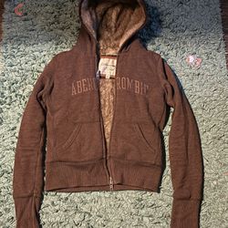 Ambercrombie Fitch Double Zipper Hoodie