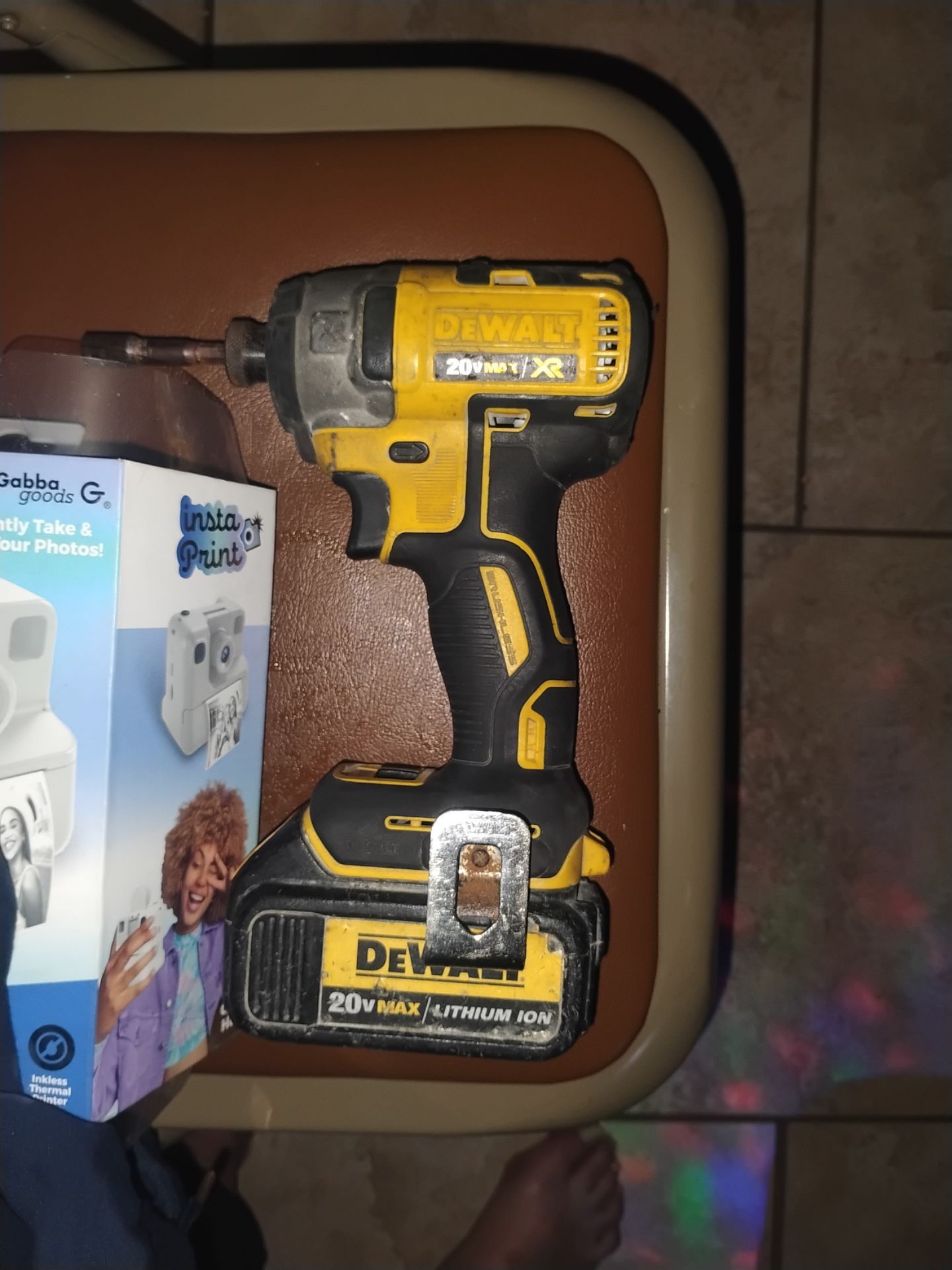 DeWalt 20v max xr lithium ion with battery