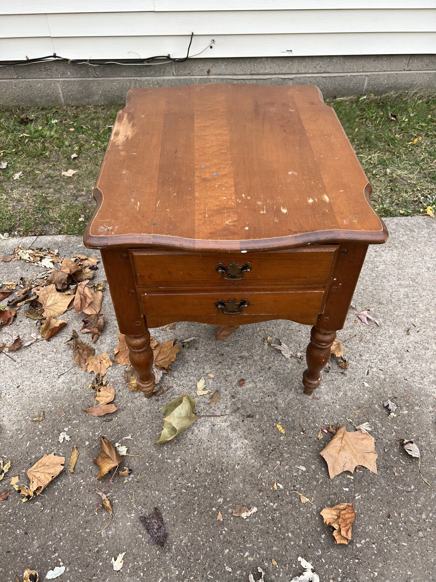 End Table With Drawer