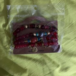 4 Peace Bracelet Set 