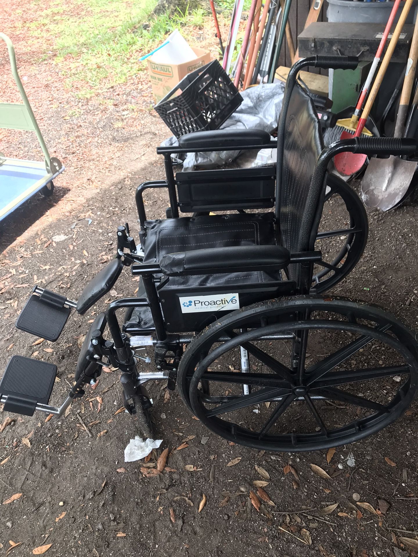 Wheelchair Walkers Cushion Lightweight Folding Narrow To Wide $40 Plus $15 Optional Footrests