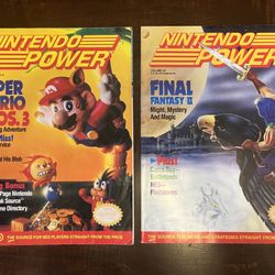 Vintage Nintendo Power Magazines