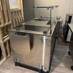 Hill Phoenix 60″ Presentation Bar Mobile Cart