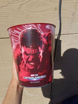 Limited Edition Captain America Brave New World PopCorn Buckets