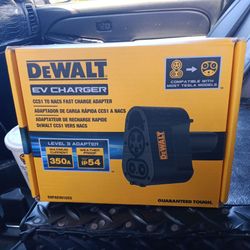 DeWalt EV fast charger adapter