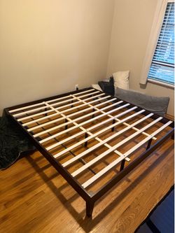 Free king bed frame!
