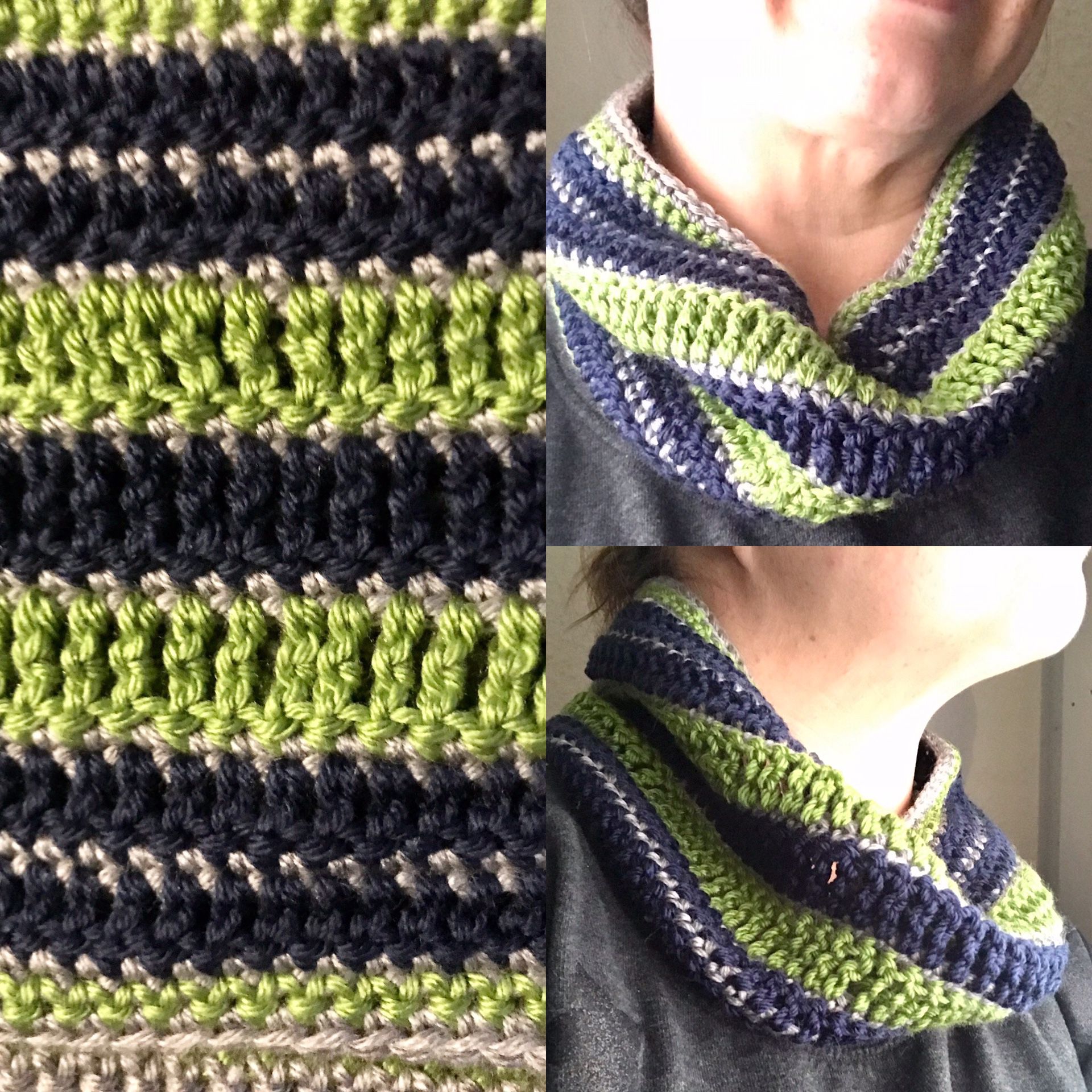 Cowl - Seahawks Inspired (A)