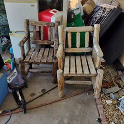Homemade Adirondack Chairs 