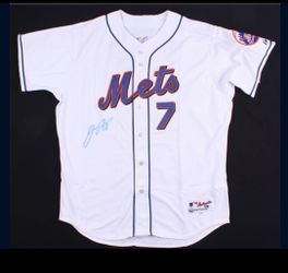 Jose Reyes Signed Mets Jersey (Steiner COA & MLB Hologram)