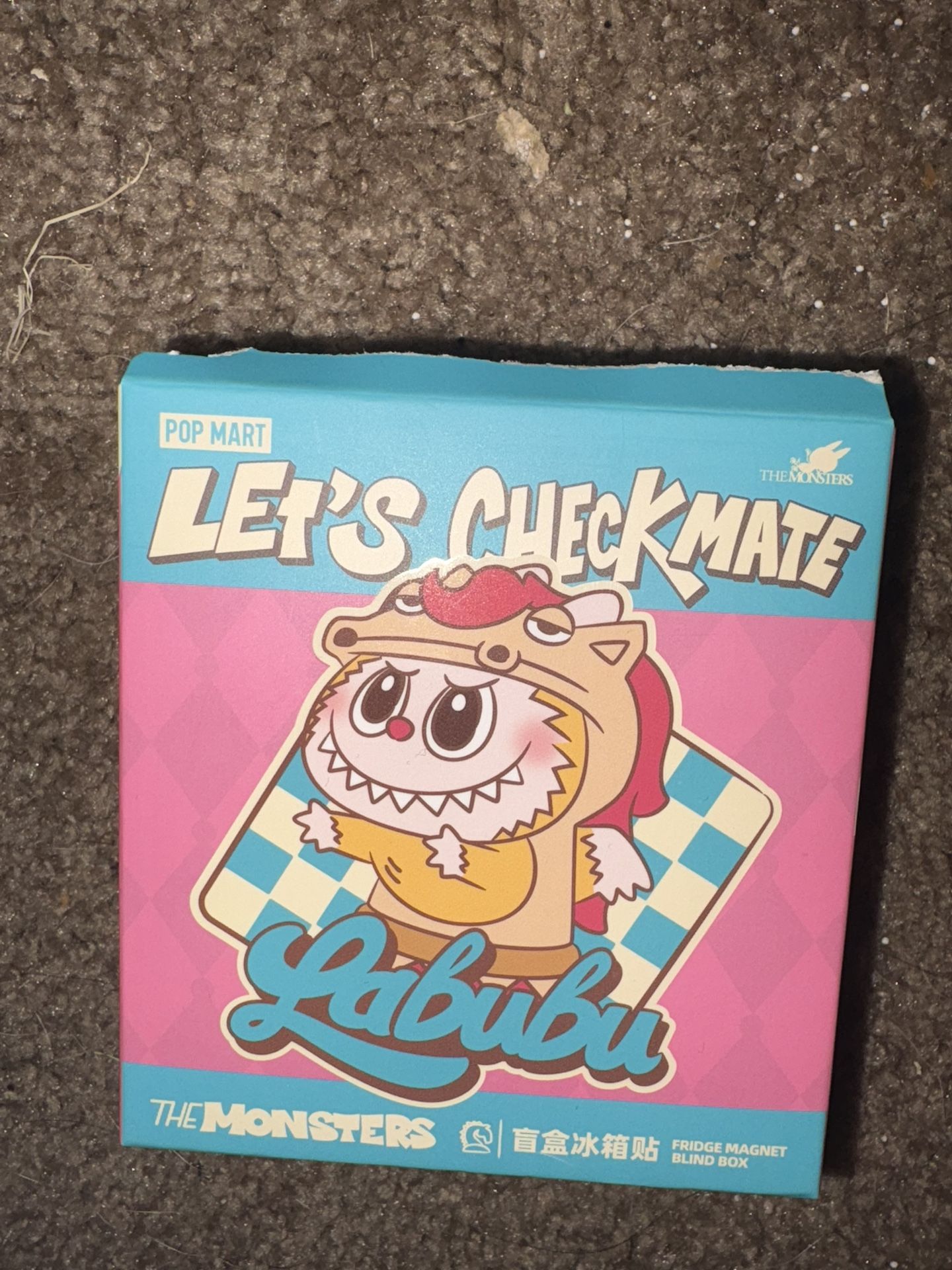 Let’s Checkmate Labubu Magnet(the Rook)