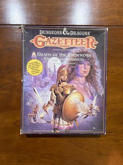 D&D Gazetteer Dawn of the Emperors Box Set