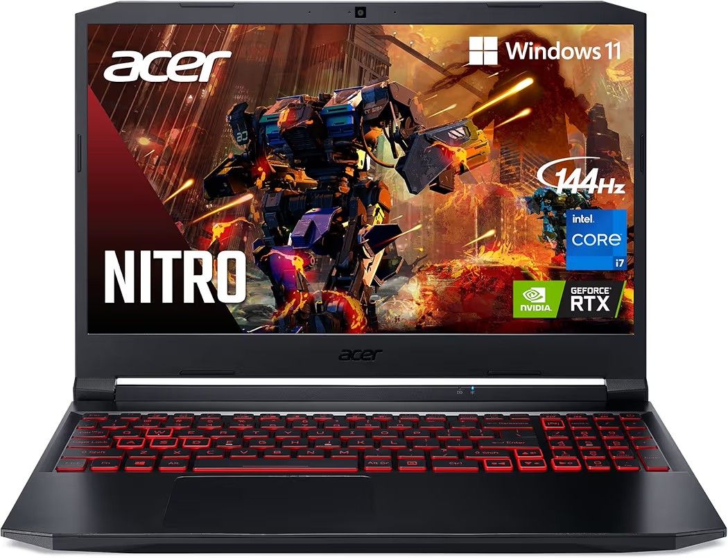 Acer Nitro 5 AN515-57-79TD Gaming Laptop | Intel Core i7-11800H | NVIDIA GeForce RTX 3050 Ti Laptop