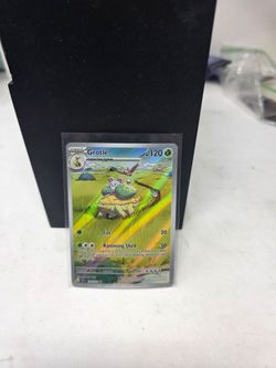 Pokémon Grotle SV05: Temporal Forces Illustration Rare Holo 164/162 Turtle