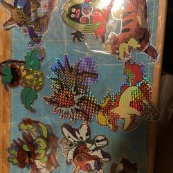 vintage holographic stickers