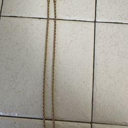 14K Rope Chain $150