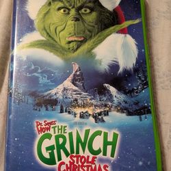 The Grinch Who Stole Christmas VHS 