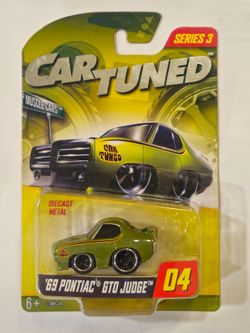 CAR TUNED . MUSCLE CARS SERIES 3 . 1969 PONTIAC GTO JUDGE .