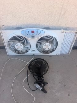 Dual Window Fan with Digital Controls