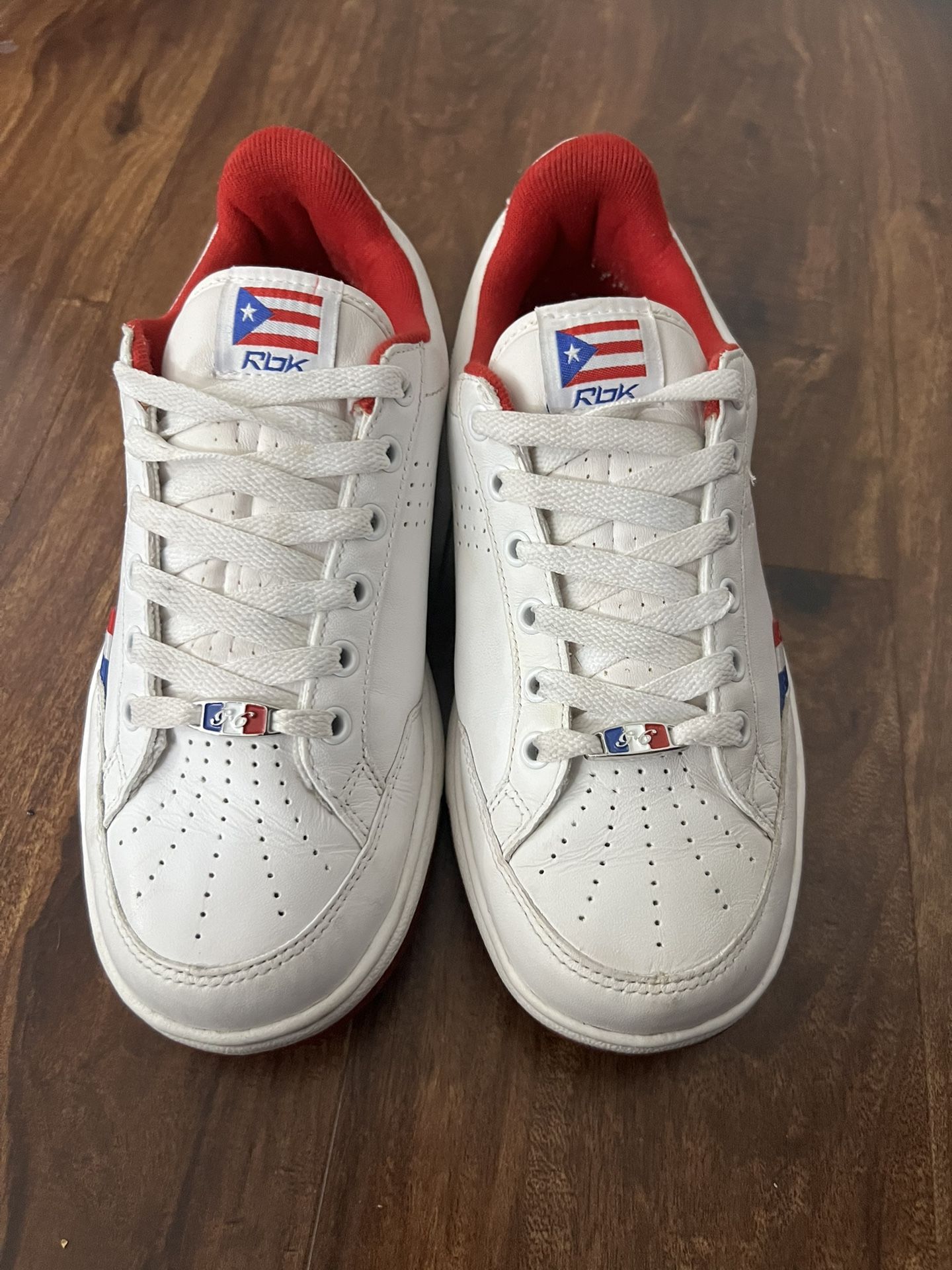 Reebok G Unit Shoes 4.5 Puerto Rico Frog