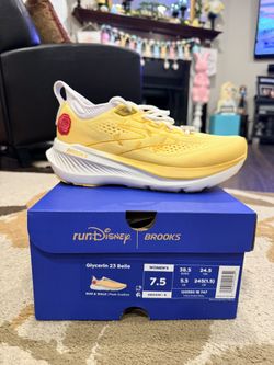 🥀BELLE / BROOKS DISNEY GLYCERIN 23 RUNNING SHOES