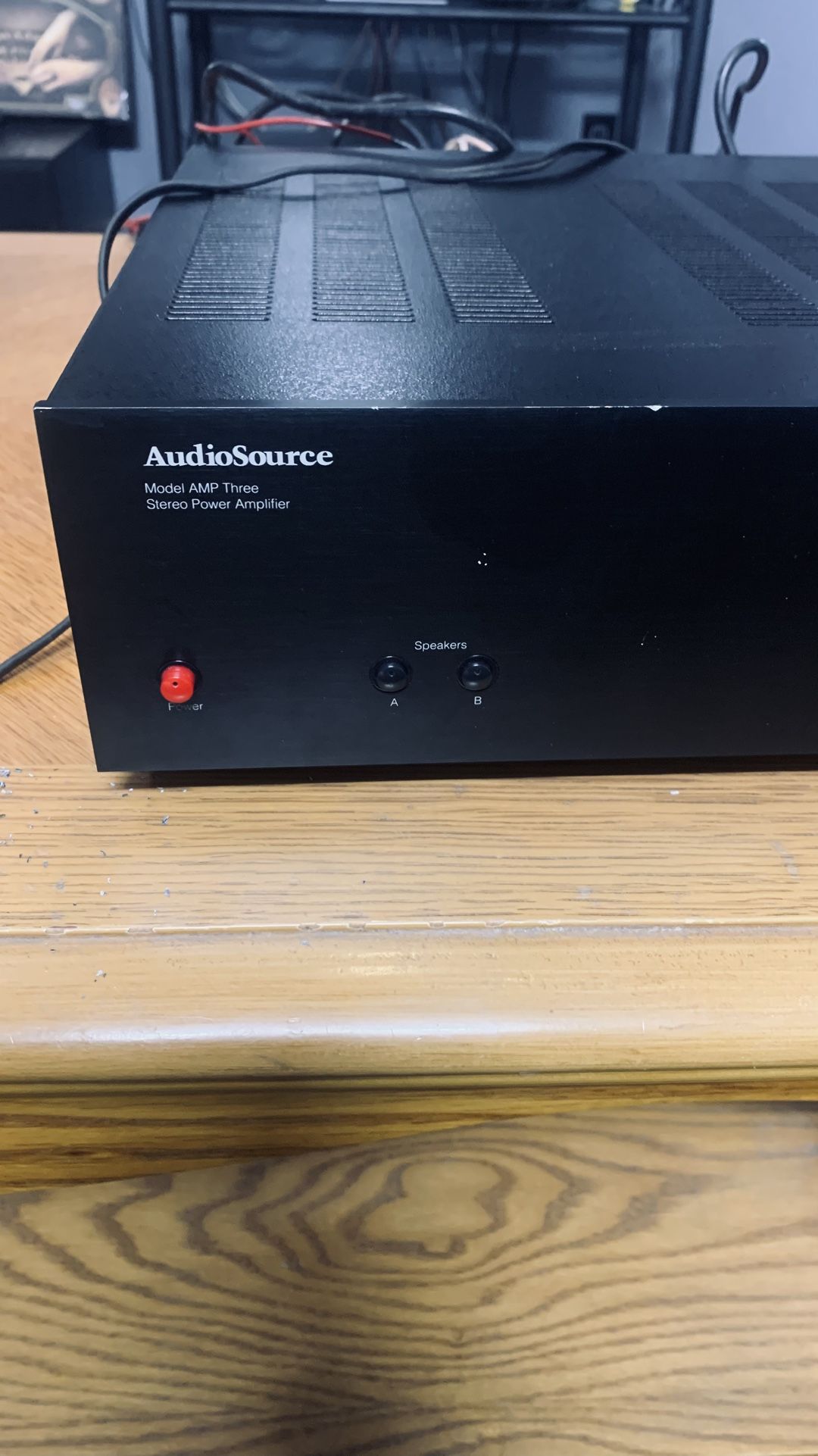 Audiosource Model Amp Three Stereo Power Amplifier 
