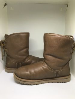Chestnut Leather Uggs