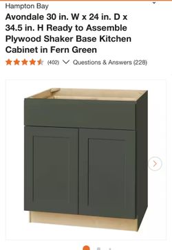 Avondale Cabinets In Fern Green