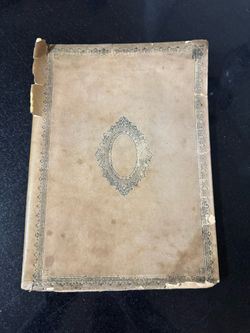 1800 Antiques. French Book 