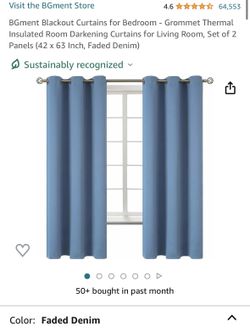 Blackout Curtains 42x63