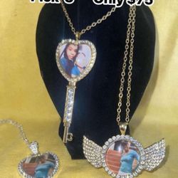 Photo Necklace Bundle 3 For $75