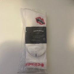 Chrome heart socks one size fits all