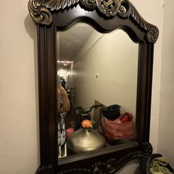 Hallway Dresser And Mirror