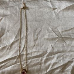 Evil eye charm necklace