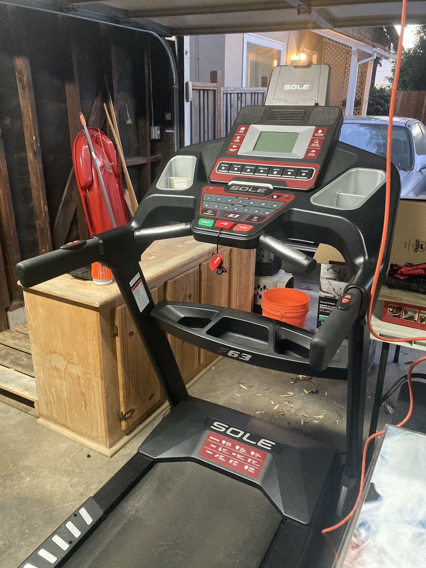 SOLE F63 Treadmill….. VERY LOW!!