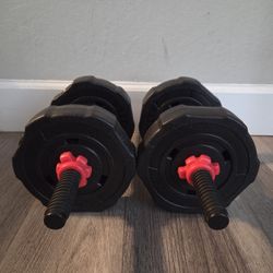Adjustable Dumbbell Weight Set 4 Kg Each